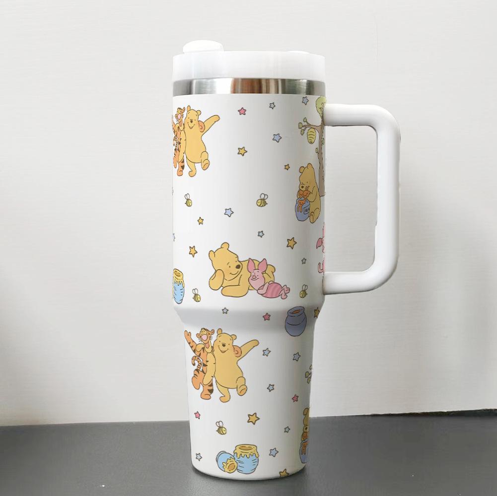 Stainless Steel Thermos Cup Tumbler Car Cup 40OZ Large Capacity Bingba Cup