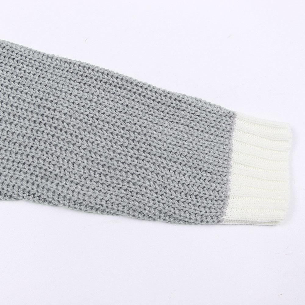 Женский свитер с круглым вырезом в стиле пэчворк, осенне-зимний