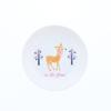 EAST Table Children's Small Plate, Lightweight 12cm, for Girls TOTOY Bambi To-00402 Made In Japan, Children's Tableware, Cute, Dishwasher Safe,
