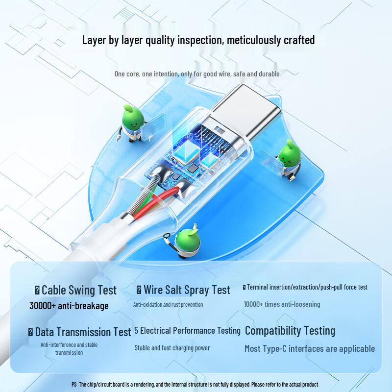 Ugreen Быстрозарядный кабель для передачи данных USB 3.0 Type-C