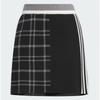 Adidas Golf 24fw Women S SeaSonal Skirt Fulley faShion 3S Checked Skirt iS4757 Black