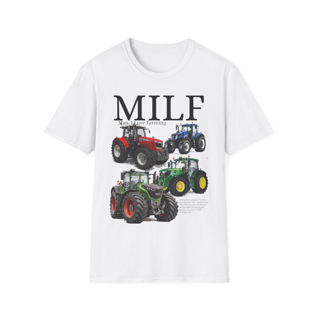 MILF - Мужчина Я Люблю Фермерство Футболка Смешной Мем