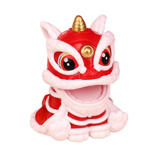 Солнечный лев украшения для приборной панели автомобиля в китайском стиле Lucky Lion Dance Model Solar