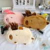 Cartoon Capybara Pencil Bag Large Capacity Pencil Storage Bags Kawaii Pen Pouch Students Stationery Organizer Makeup Bag