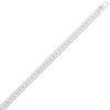 Shinwa Sokutei Narrow 13269 Ruler, Silver, 60cm,