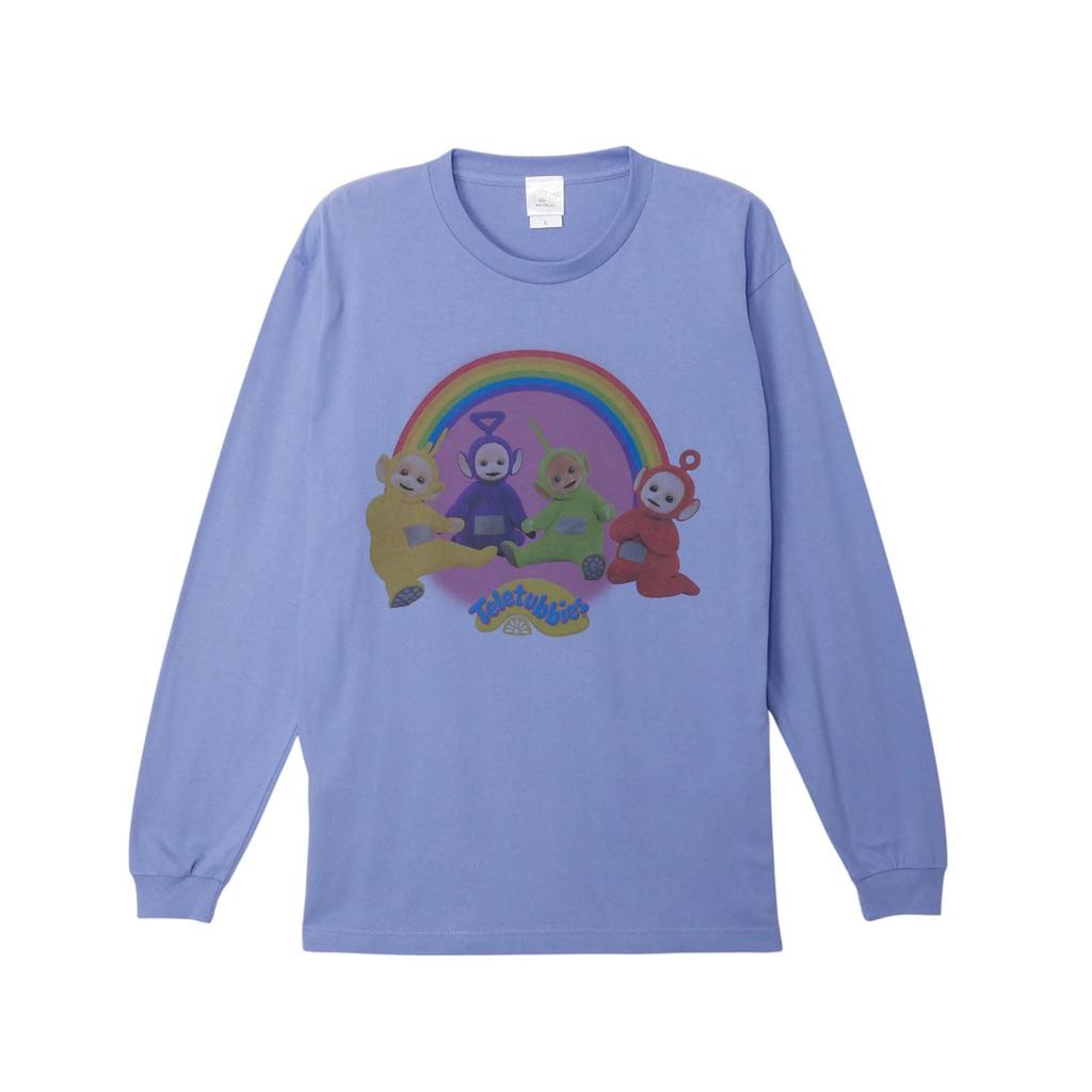 Small Planet Teletubbies Rainbow Long Sleeve T-Shirt, XL