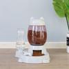 2.2L Pet Dog Cat Автоматическая кормушка для собак Питьевая вода Бутылка 528 мл Миски для котят Slow Food Контейнер для кормления Принадлежности