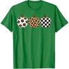 Cute Patchwork Preppy Apples Back to School Teacher Student T-Shirt