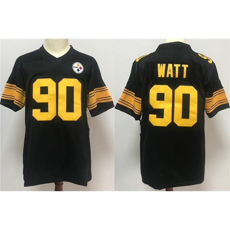 Pittsburgh Steelers NFL Football Jersey Mens Team Sport Uniform Fan Apparel Black White Yellow