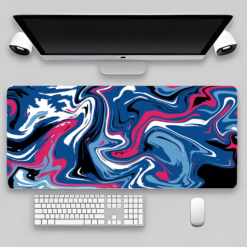 Terrain Map Contours Keyboard Gamer Carpet Rubber Mat Full Gamer Pc Keyboard Mouse Gamer Table Gaming Pc 90x40cm