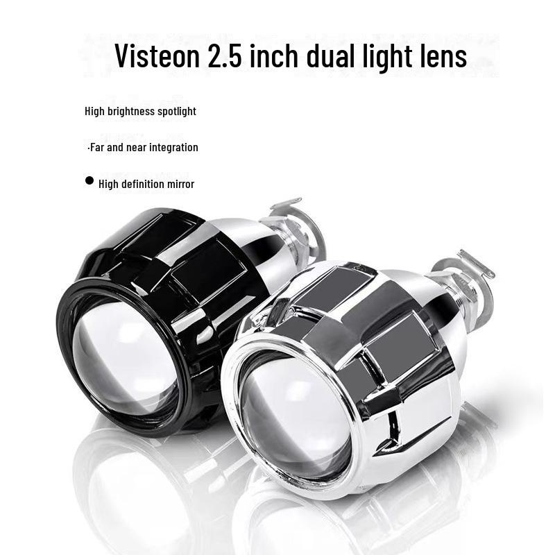 2,5-дюймовая ксеноновая светодиодная автомобильная фара Visteon HID с двойной линзой H1
