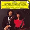 CD JOHANN SEBASTIAN BACH : MISCHA MAIS - Cello-Sonaten = Cello Sonatas = Son 4154712 Deutsche Grammo 1985 Germany ObiClassical Used