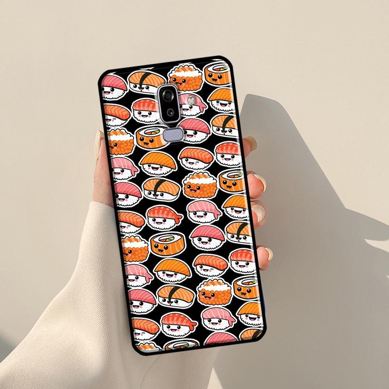 Еда Суши Для Samsung J3 J5 J7 J510 J310 J330 J710 J730 J1 A3 A5 2016 2017 J4 J6 Plus J8 2018 Чехол