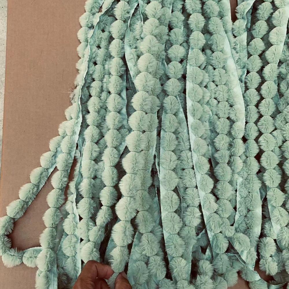 Cuff Plush Strip Fluffy Trim 1M Artificial Fur Stripe Decoration Children's Clothing Placket