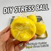 Gradient Colors Rainbow Crispy Balls Soft Decompression Pinch Toy  Office Home Relaxation