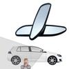 2x Автомобильное зеркало слепой зоны 360° Широкоугольное выпуклое зеркало заднего бокового вида Детали