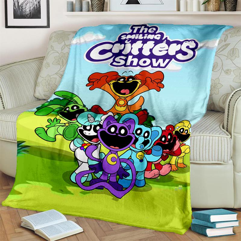 29 Style New Cute S-Smiling C-Critters Catnap Craftycorn Cartoon Blanket,Soft Throw Blanket for Home Bedroom Bed Sofa Kids
