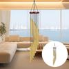 1Piece 12 Tubes Aluminum Alloy Wind Chimes With Hook Bells Rotatable For Outside Home Wedding Party Decoration Gifts