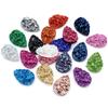 50pcs Resin 10*14mm Bling  Teardrop Flatback Rhinestone Ornaments DIY Wedding Appliques Craft D55*2
