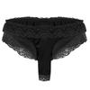 Sexy Mens Lace Briefs Open Butt Low G-string Thong Underwear Panties