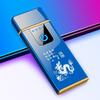 Мощная перезаряжаемая ветрозащитная флип-зажигалка в стиле Black Tech для мужчин