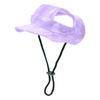 Pet Outdoor Supplies Large And Small Dogs And Cats Sunshade Dew Ears Puppy Cap Headwear,S