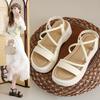 Summer Sandals Casual Flat Outside Beach Fashion 2025 Seaside Soft Sole Women's Skirt New