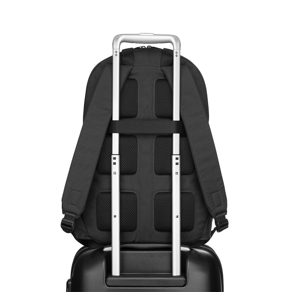 Moleskine Metro Backpack, Black, One Size, for Men and Women, 15-inch Laptop Storage, Business Backpack