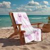 Custom Name Ultra-Soft Beach Towel with Axolotl Theme,Ideal for Pool - Camping, Diving - Perfect Travel Essential, Vibrant Beach Towel.