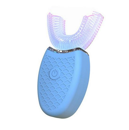 Rechargeable Ultrasonic U-shaped Whitening Toothbrush for Lazy People