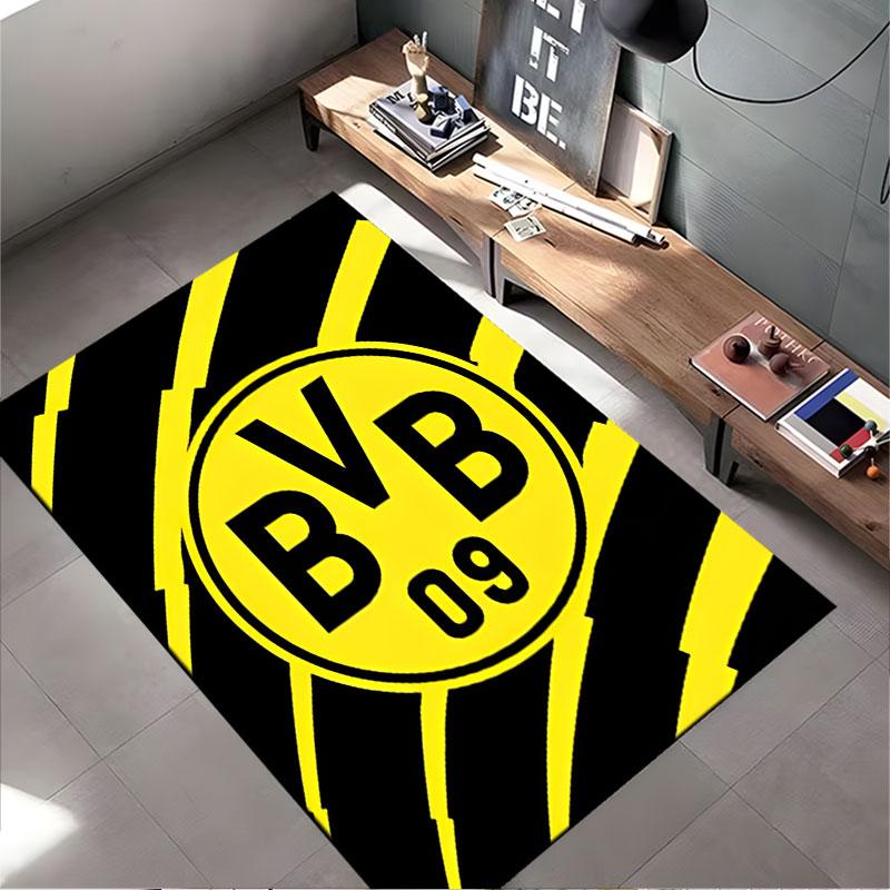 Yellow Black BVB Logo Design suitable as a non-slip mat for the living room or bedroom sofa
