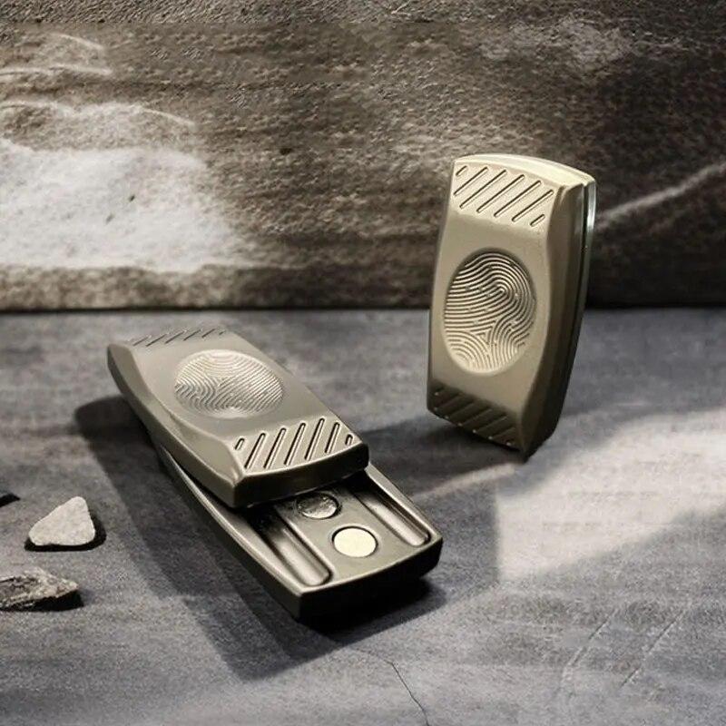 Слайдер для отпечатков пальцев, магнитный тактильный слайдер, EDC-слайдер, металлические игрушки для детей, инструмент для борьбы с СДВГ, игрушки для снятия стресса и беспокойства у взрослых