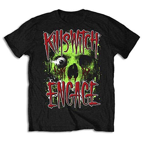 Killswitch Men's Skullyton Short Sleeve T-Shirt, Black, Medium