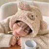 Зимняя шапка-шнурок из флиса Тедди для Женщины или Пары