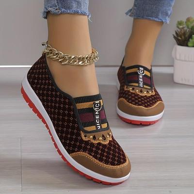 Легкие и дышащие женские лоферы на танкетке с мягкой подошвой для комфортной ходьбы