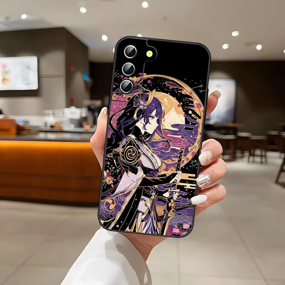 Игры Genshin Impact Чехол для телефона Задняя крышка для Samsung S24 Ultra S22 S23 S20 Fe S21 Plus Galaxy A54 A34 A24 A53 M54 Note 20