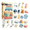 Miniature Theme Scenes 2026 Career Advent Calendar, 24-Day Countdown Box with Mini Occupation Simulation Scene Accessories Figures, Community