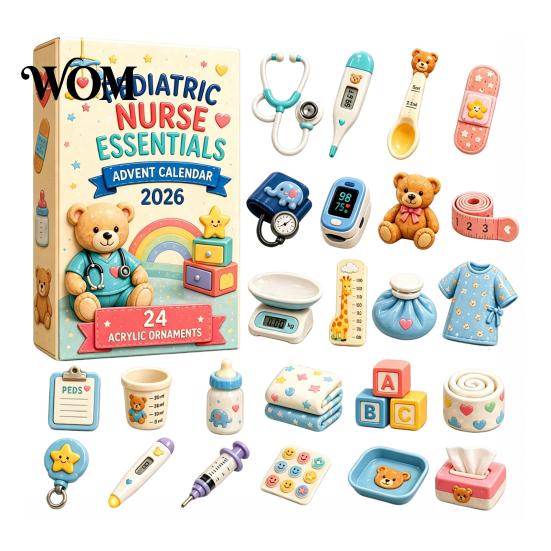 Miniature Theme Scenes 2026 Career Advent Calendar, 24-Day Countdown Box with Mini Occupation Simulation Scene Accessories Figures, Community