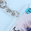 Jujutsu Kaisen Anime Figures Gojo Satoru Geto Suguru Cosplay Acrylic Key Chains Fushiguro Toji Character Keyring Decor Pendant