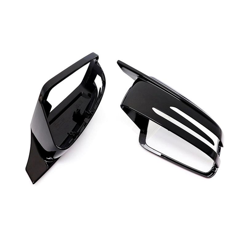 For Mercedes Benz A B C E S CLA GLA Class W176 W246 W212 W204 Side Mirror Cover Rear View Mirror Trim Accessories-A87Q