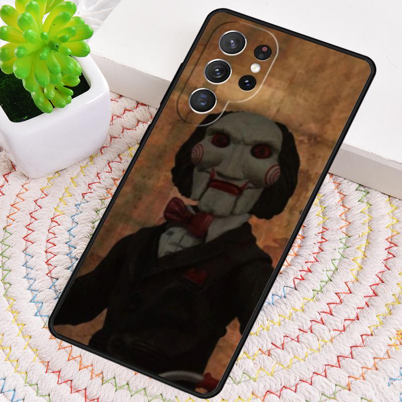 Чехол из ТПУ для телефона с рисунком куклы-пилы для Samsung Galaxy note 10 pro S26 S25 S24 S23 S22 Ultra Plus S21 FE S20 Ударопрочный чехол