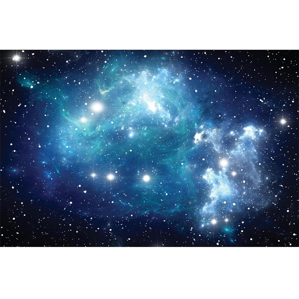 Галактика Звездное Настенное Фотообои Съемные Звездное Небо Наклейки На Стены Современная Гостиная Спальня Домашний Декор Обои