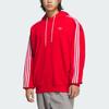 adidas Оригинальная толстовка с капюшоном New Year Of The Snake Limited Edition Lny в полоску с длинным рукавом и цветными блоками, унисекс-толстовка KA0820