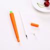 1/5Pcs Simulation Carrot Erasable Pen 0.5mm Exam Professional Pens Durable Black Pen