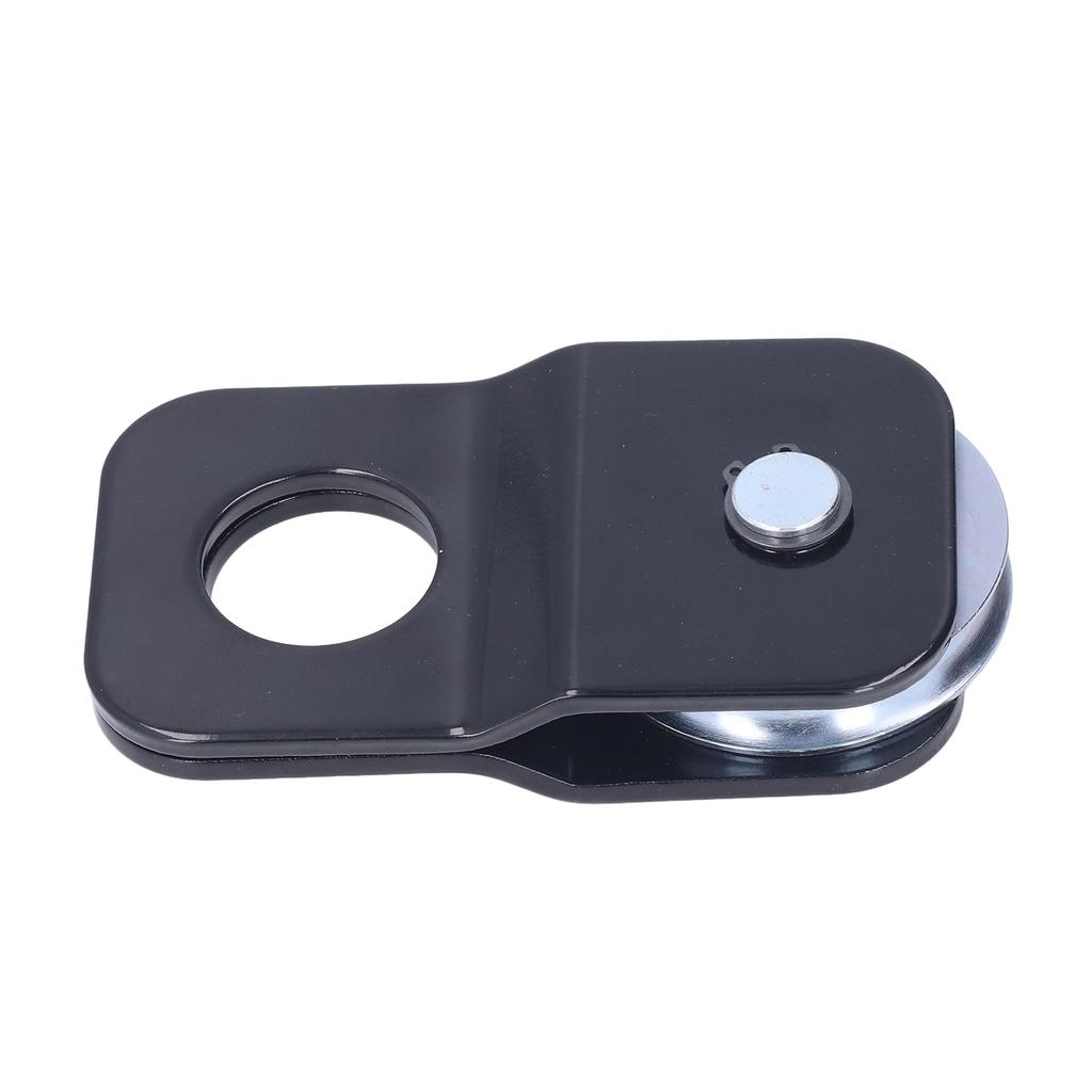 4 Tons8800lbs Load Capacity Winch Pulley Snatch Block High Tensile Strength Steel Black for