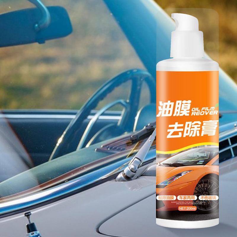 Очиститель масляной пленки на лобовом стекле автомобиля Очиститель масляной пленки на автомобильном стекле Крем для чистки автомобильных стекол Средство для удаления пятен от воды и автомобильных стекол