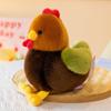 PP Cotton Filled Chicken Plush Toy Cute Rooster Hen Plush Toy Chicken Plush Doll  Room Decor