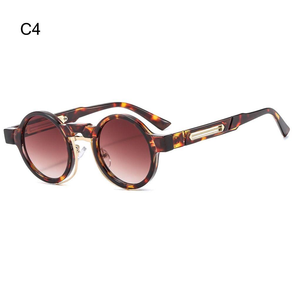 Маленькие круглые солнцезащитные очки UV400 защита Очки Новые панк солнцезащитные очки для женщин и мужчин