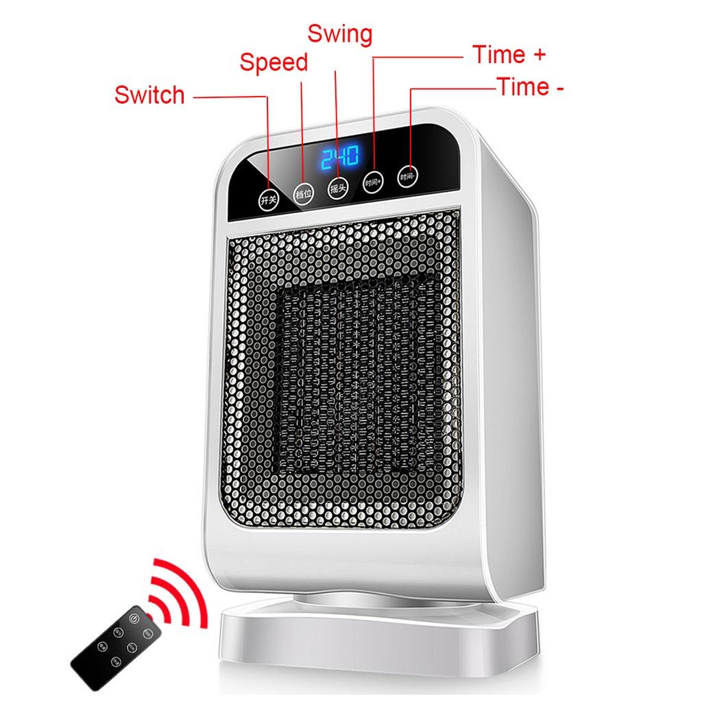 2300w Portable Mini Electric Heater Fan Heater Low Noise Fan Energy Saving Warm Heating Office Room Practical Winter Heater M