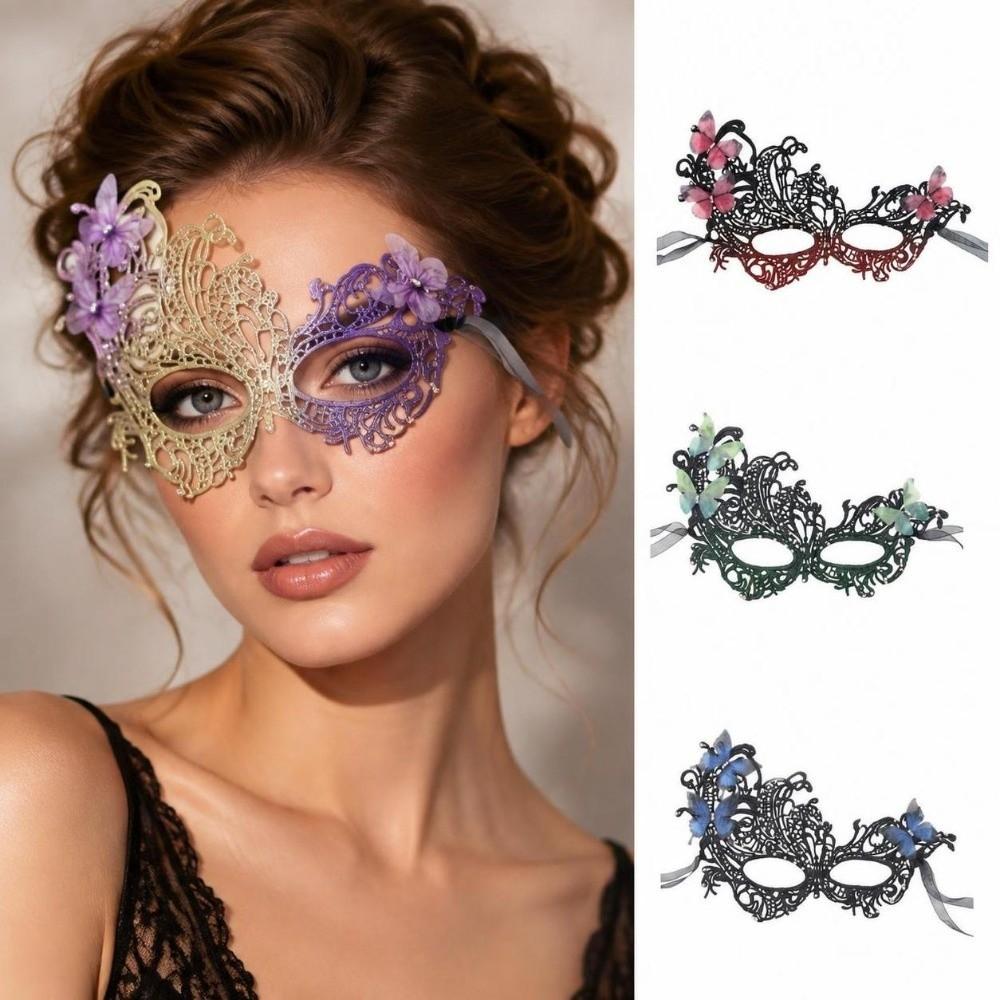Adjustable Antique Carnival Masks 1920s Halloween Masquerade Masks Lace Masquerade Masks Halloween